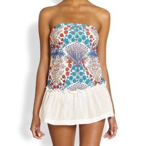 Marc by Marc Jacobs Maddy Botanical Cover Up Dress Whisper White
